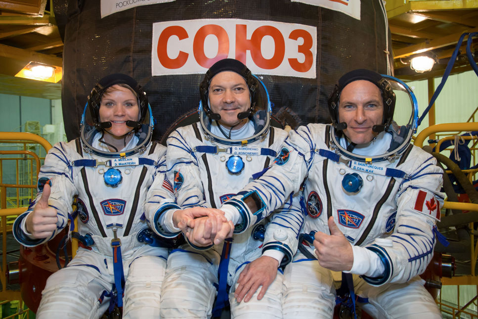 Ny besättning till ISS