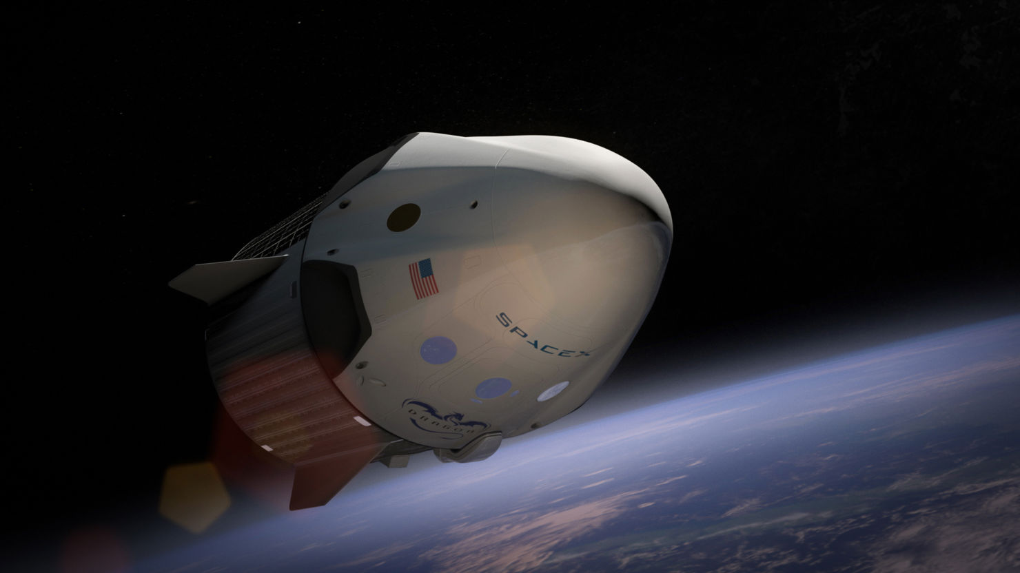 SpaceX vill skicka turister runt månen 2018