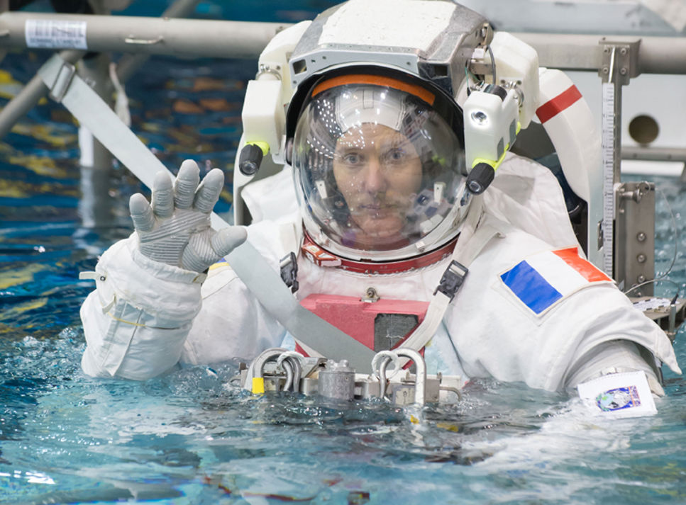 Astronauten Thomas Pesquet behöver hjälp att komma på ett passande namn till hans kommande rymduppdrag. 