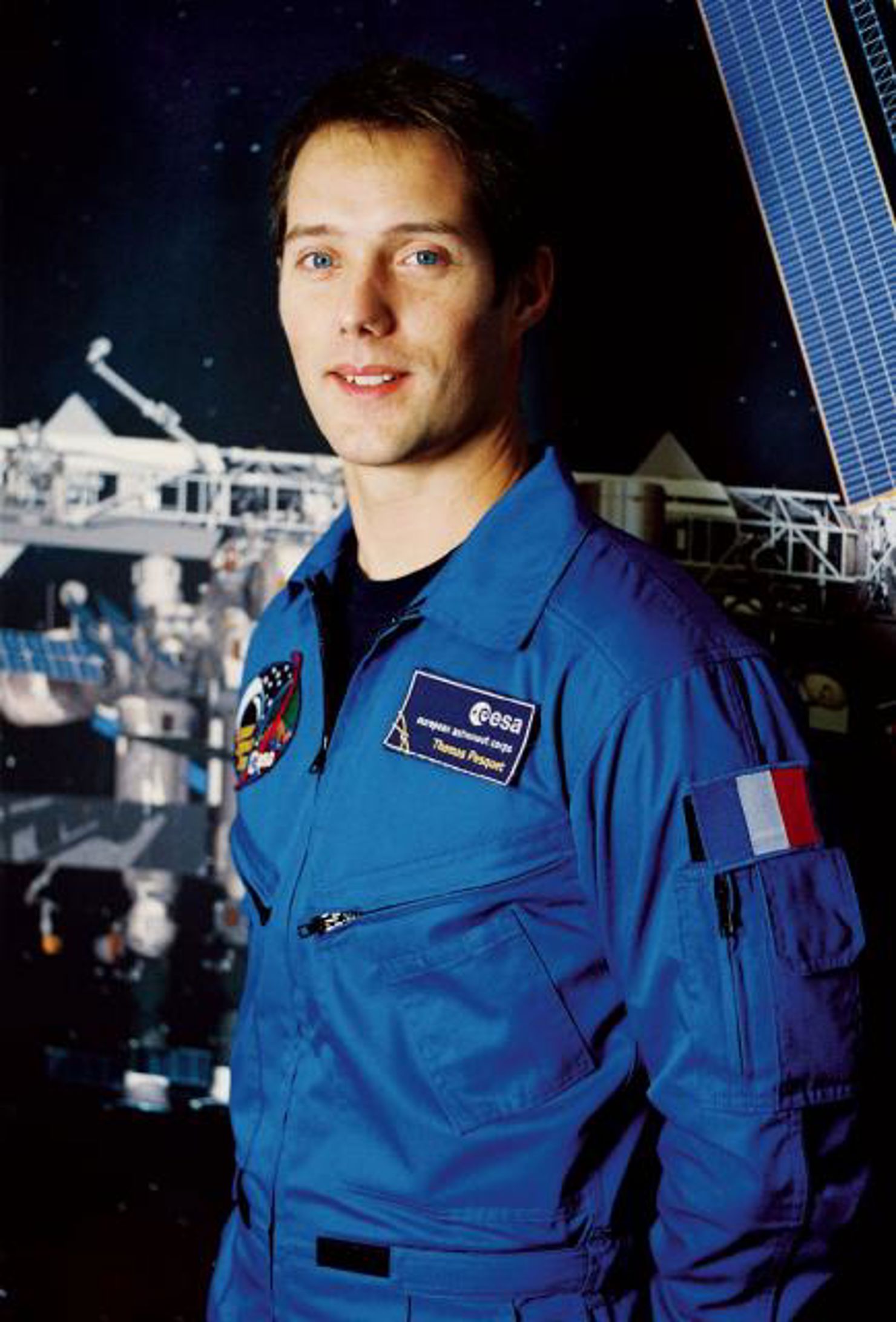 Astronauten Thomas Pesquet besöker Tekniska museet.