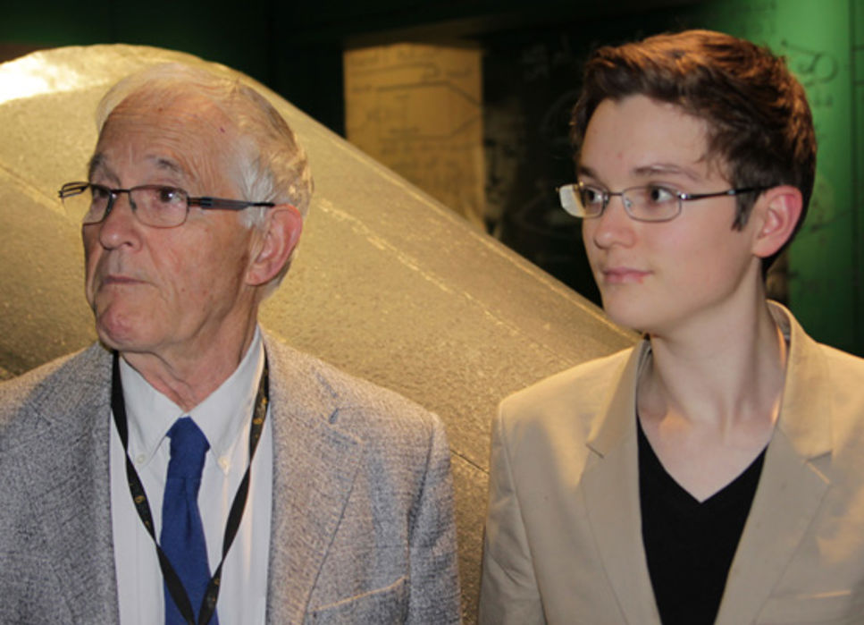Georg Witt men barnbarnet Gabriel Stupak Witt