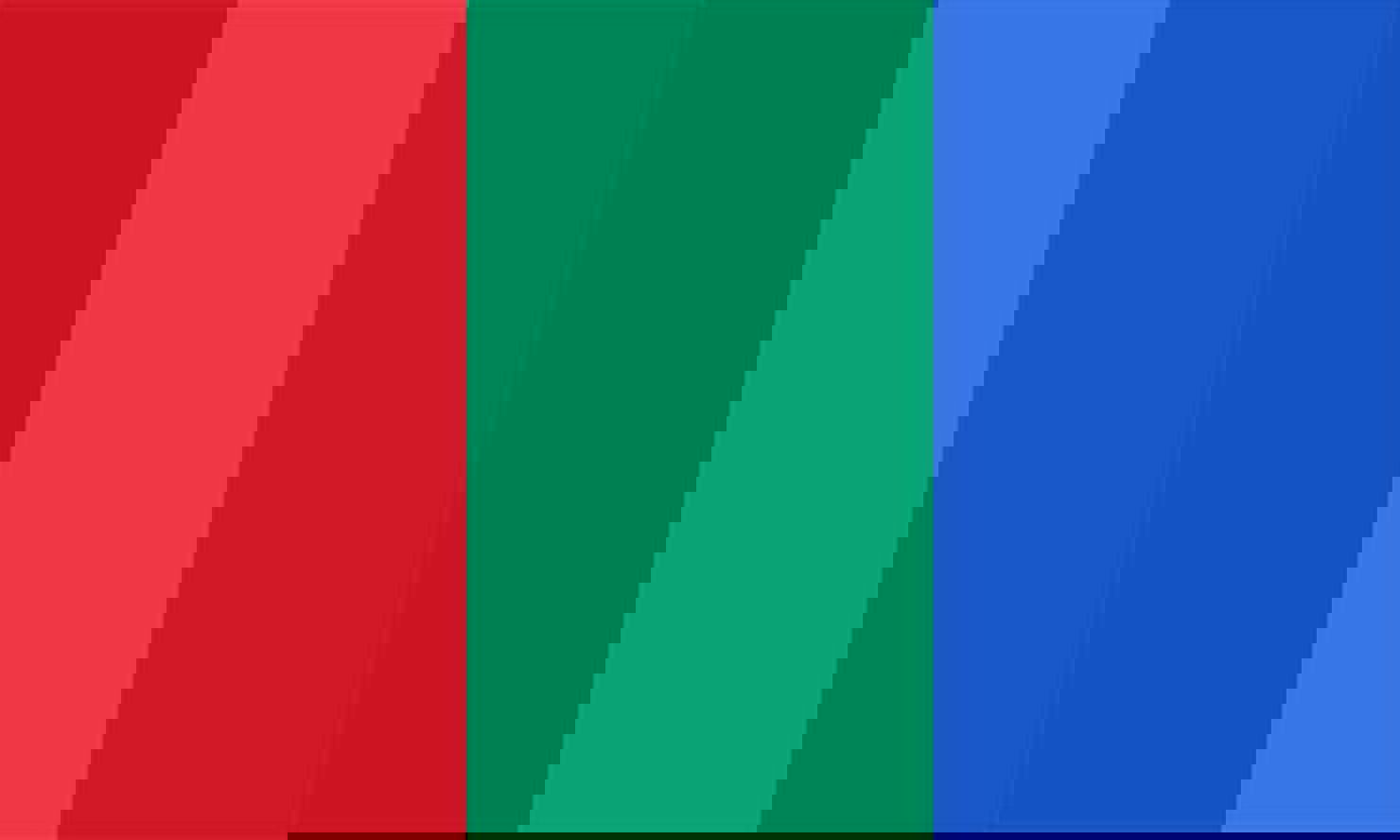 Röd, grön, blå....