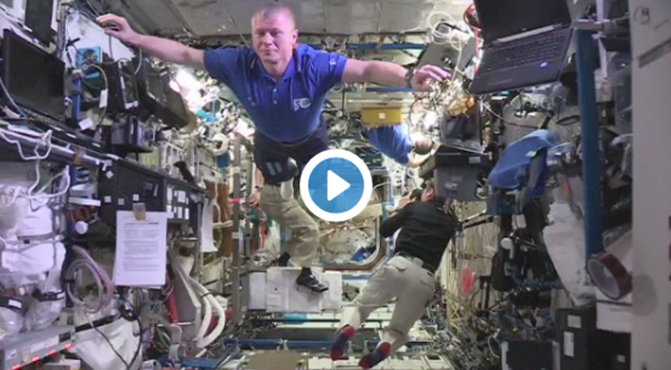 Mannequine Challange ISS