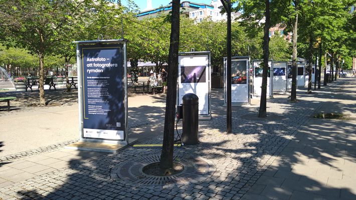Utställningen i Kungsträdgården