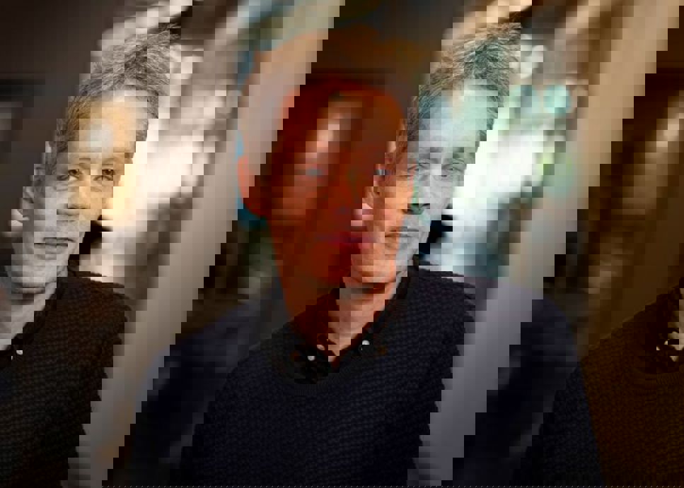 Ulf Danielsson Foto Mikael Wallerstedt.jpg En man som småler in i kameran