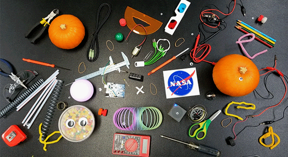 Skapa en halloweenpumpa som en Nasa-ingenjör