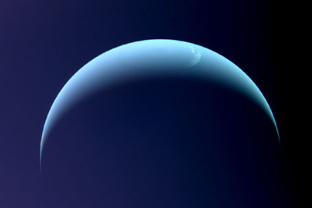 Neptunus på nära håll