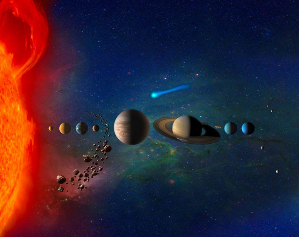 En ny studie förklarar varför planeterna i vårt kosmos har så olika storlek.