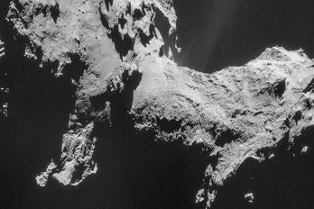 lagaenkomet.jpg Hur gör man en komet, egentligen?