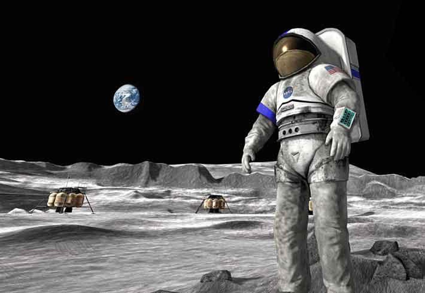 Testa NASAs videospel Moonbase Alpha
