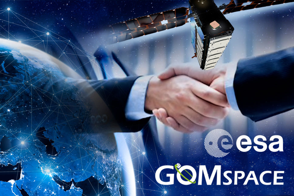 GomSpace Sweden och Esa utvecklar elektriska framdrivningssystem för små rymdfarkoster