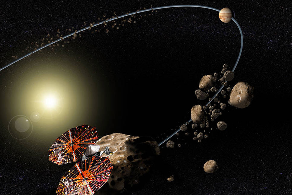 Rymdsonden Lucy ska ge svar om solsystemet tidiga historia