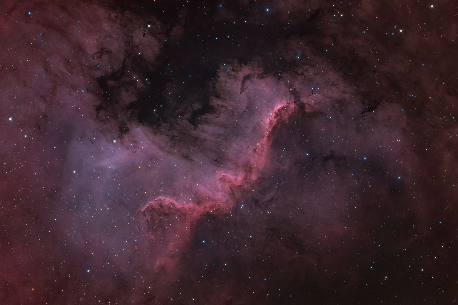 Nordamerikanebulosan