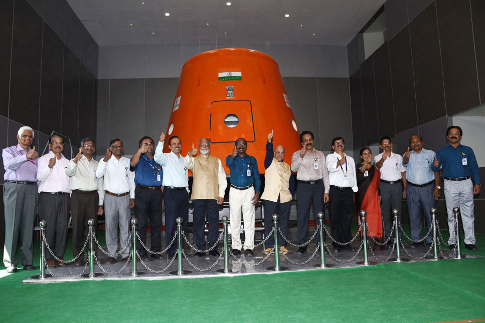 Indien satsar på bemannad rymdfart