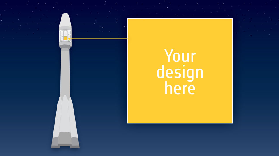 Vill du skicka upp din design i rymden?