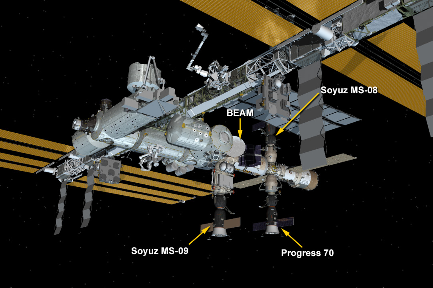 Liten läcka lagad på rymdstationen