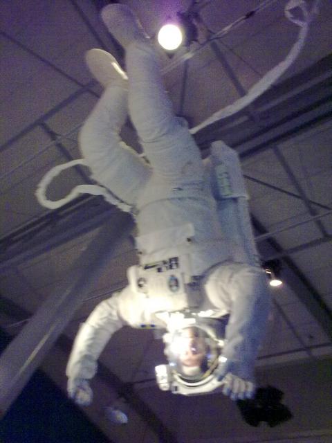 Astronuat i utställningen