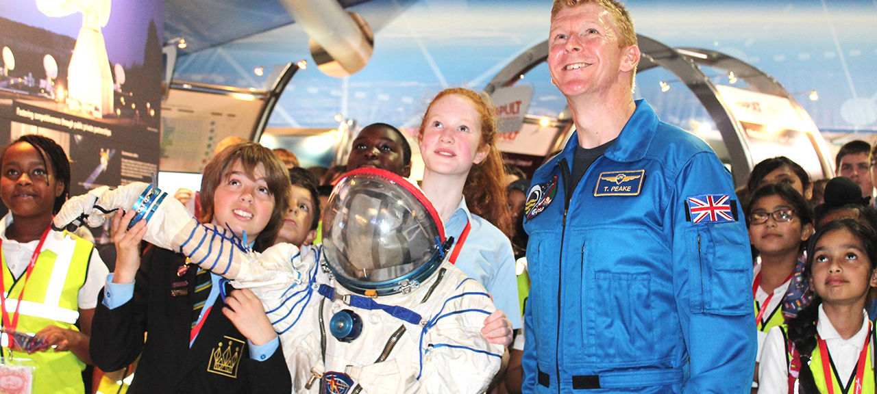 Astronaut med barn