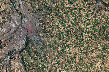 Toulouse_France.jpg Satellitdata från Plejaderna