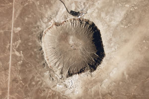 meteorcrater Foto USGS National Map Data Download and Visualization Services. Caption by Robert Simmon..jpg Meteorkrater