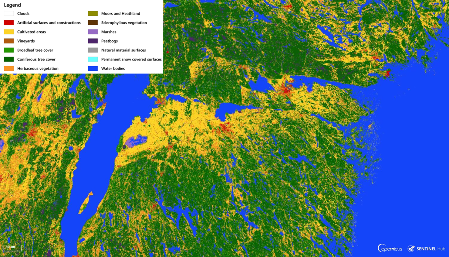 Mätningar av jordens marktäcke