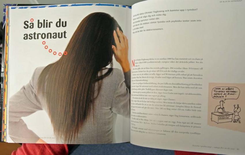 Ur boken Svenska rymdäventyr - många fler än du anar