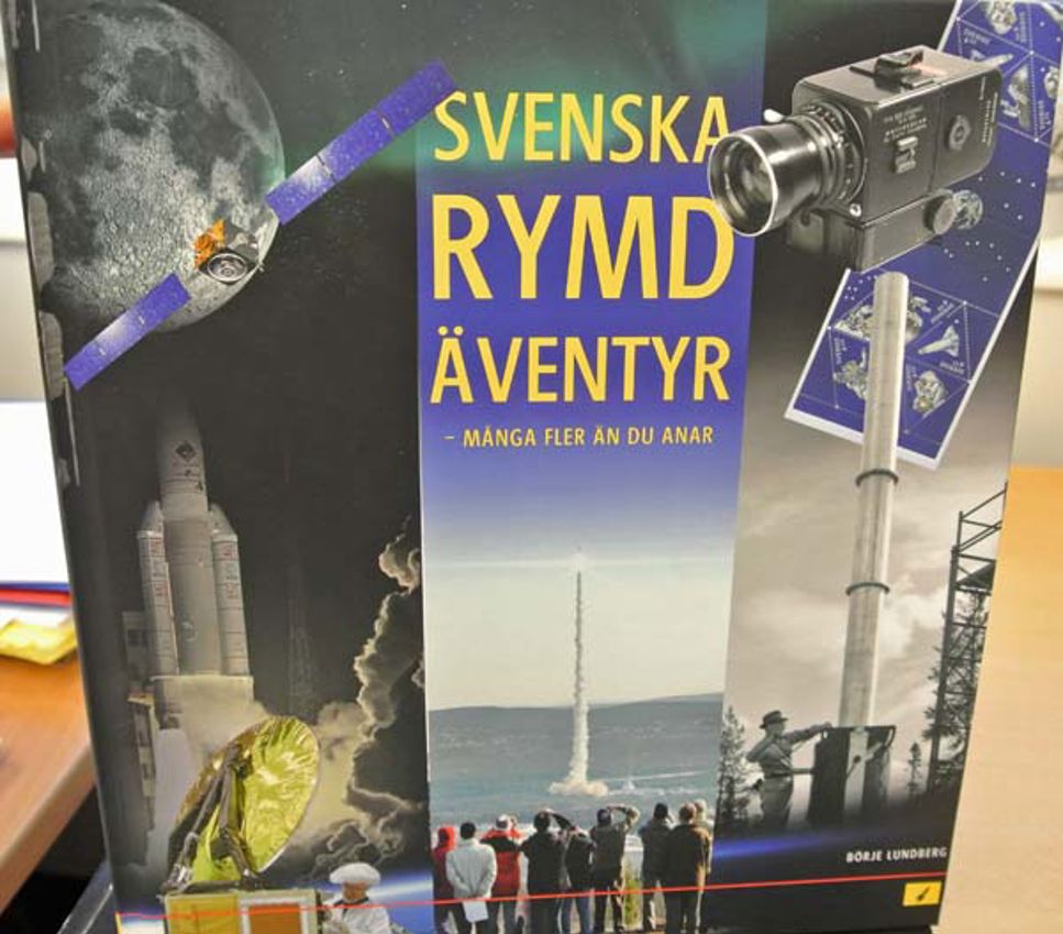 Boken Svenska rymdäventyr - många fler än du anar
