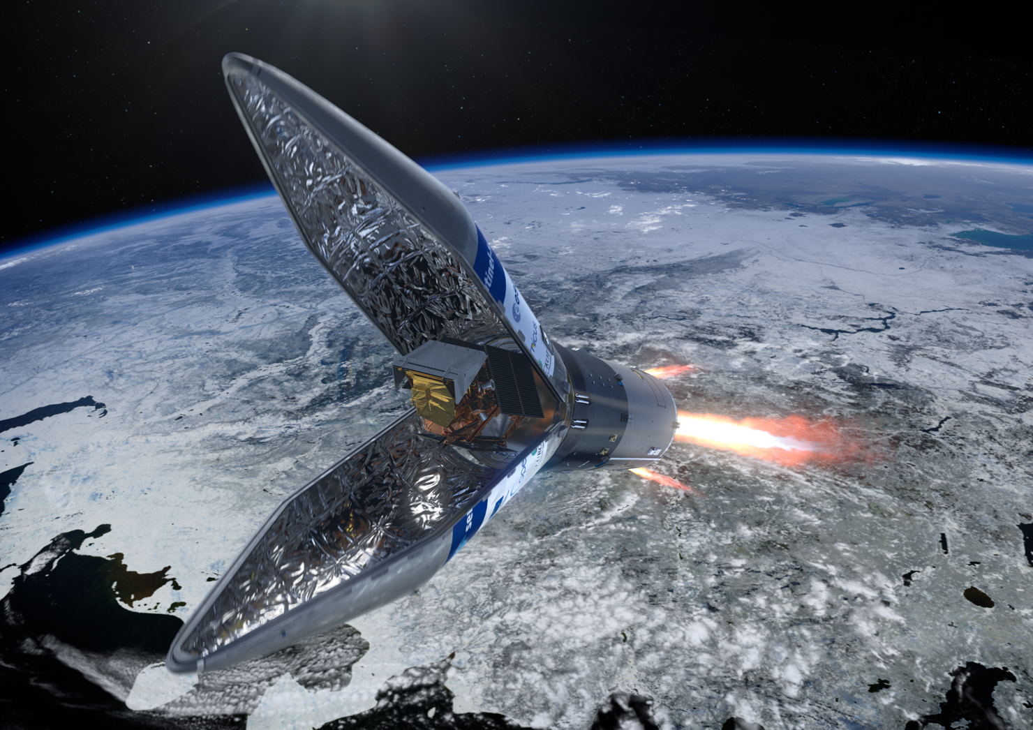 Miljösatelliten Sentinel 5 står redo för uppsändning.