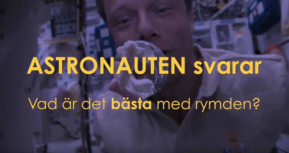 Helgtips: Christer Fuglesang svarar på frågor om rymden