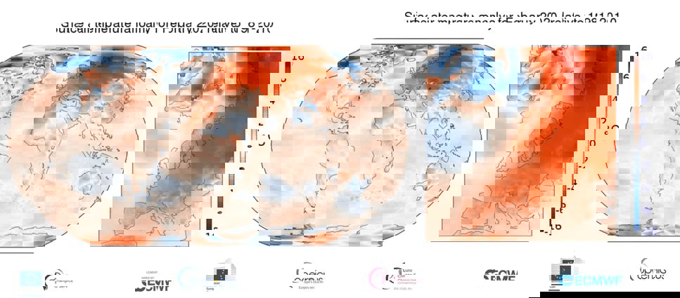 Rekordvarm vinter i Europa