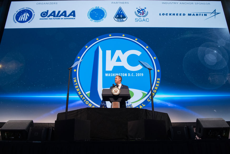 Rymdstyrelsen på IAC 2019