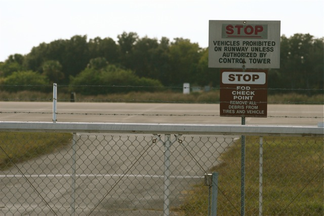 Space shuttle landing site