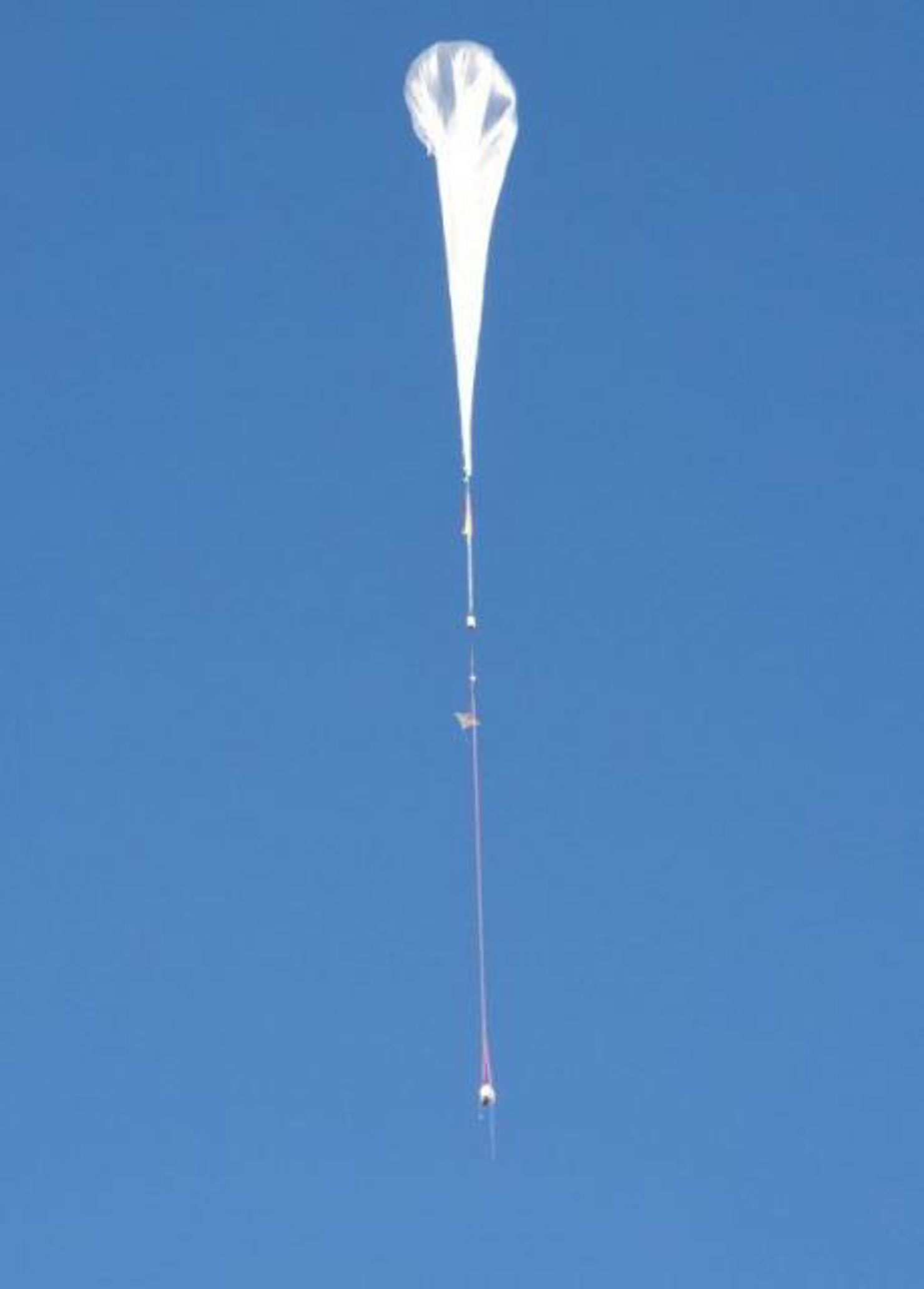 Här sänds ballongen och experimenten upp i stratosfären