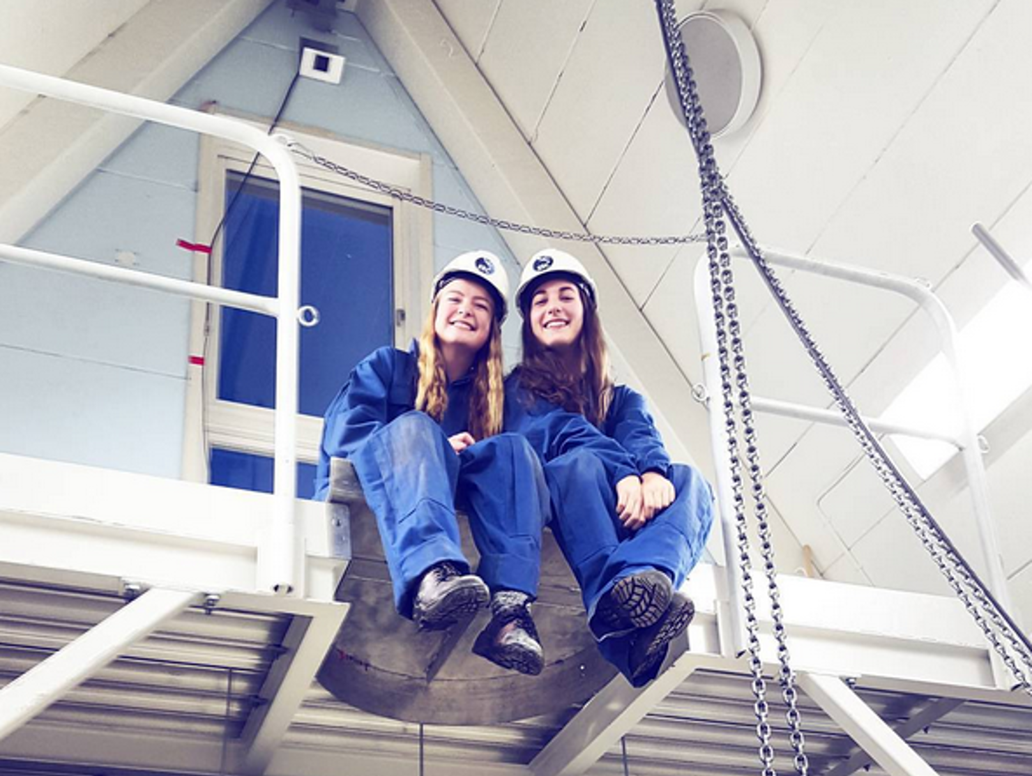 Praktisera på Sveriges rymdraketbas