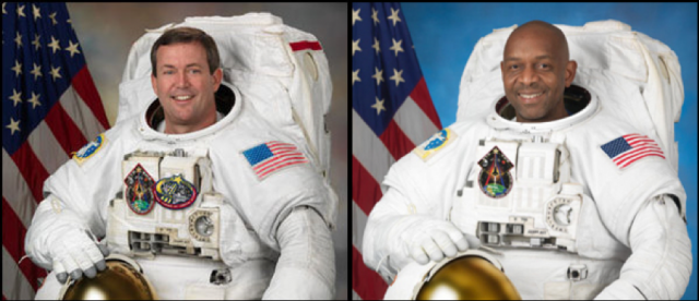 Astronauter m. foreman & r. satcher