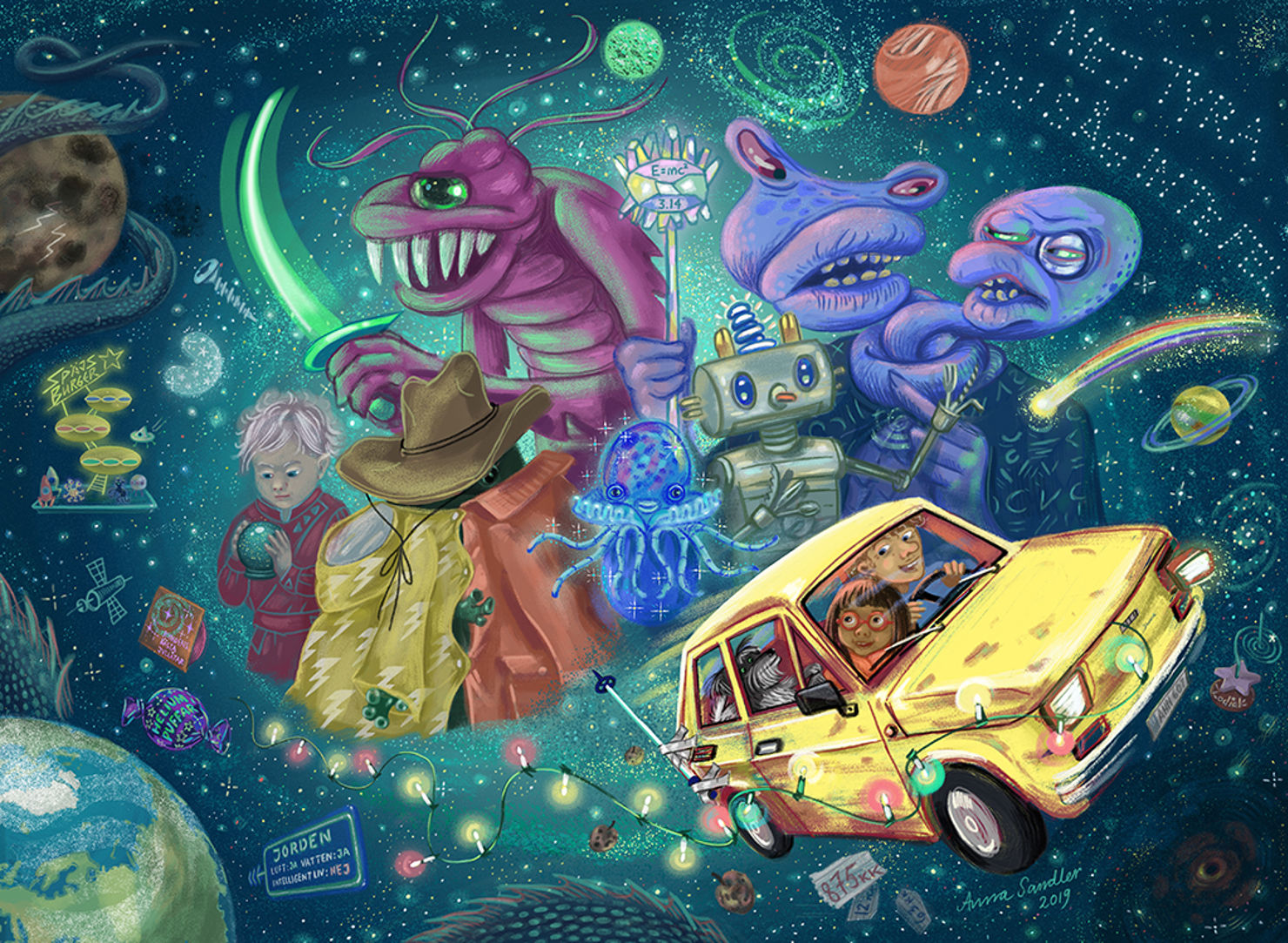 Juläventyr i yttre rymden