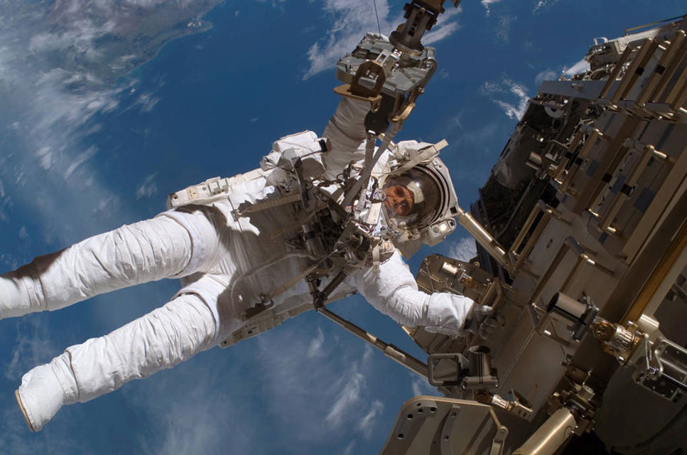 Vår svenska astronaut Christer Fuglesang – ett av de rätta svaren i vår tävling.