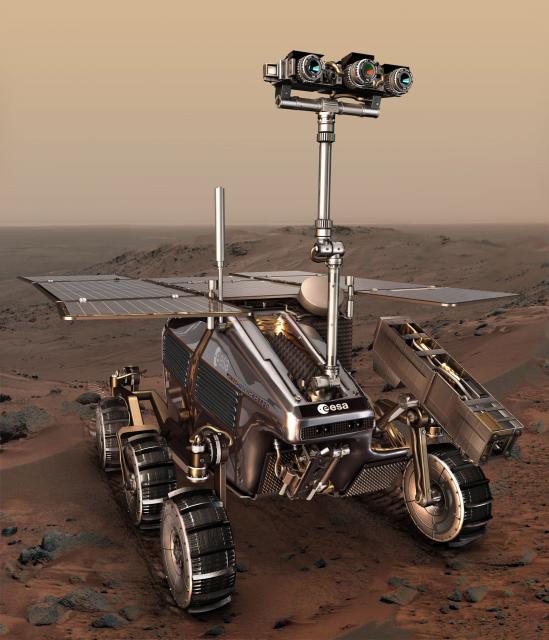 Mars-bilen ExoMars. 