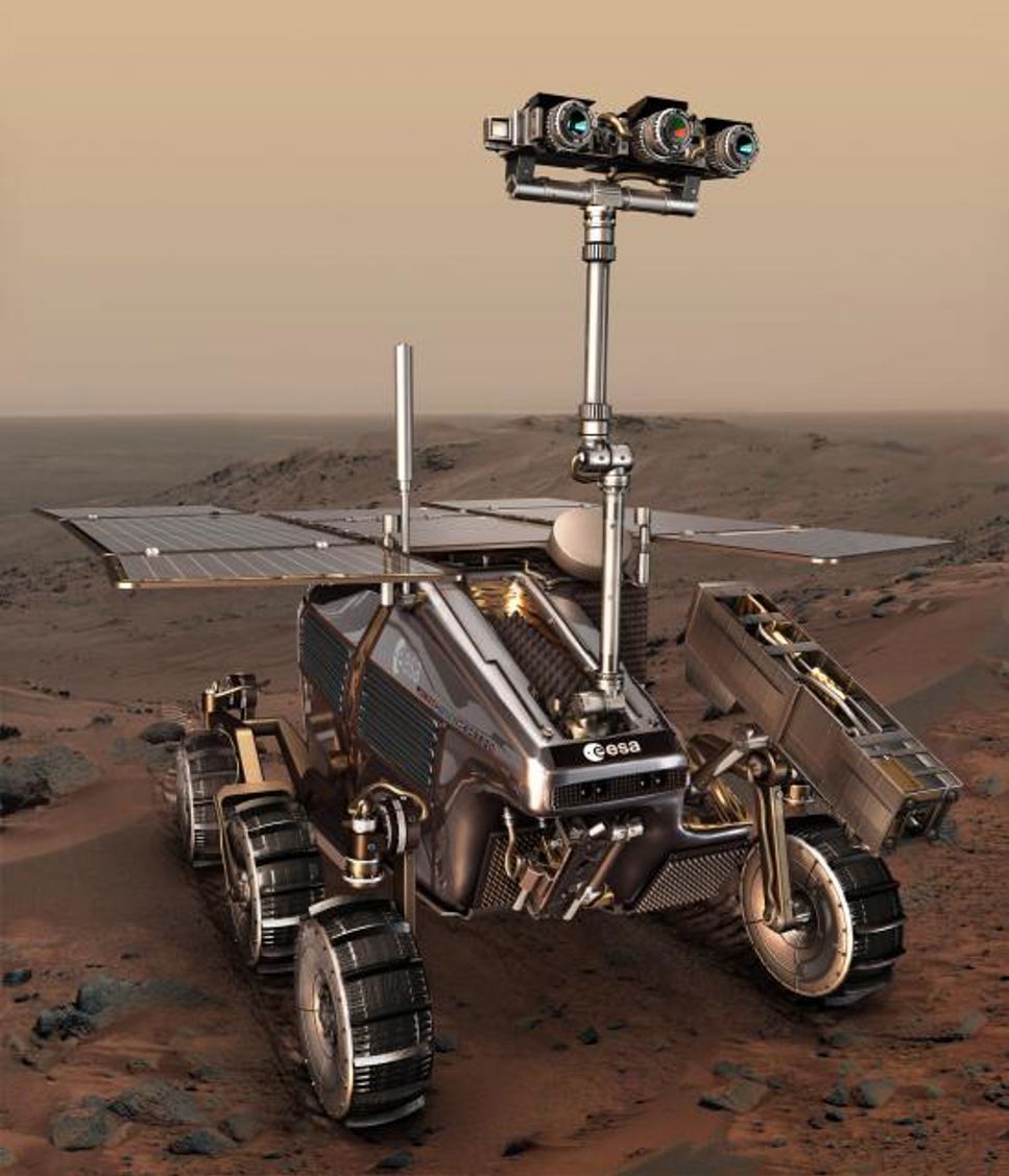 Mars-bilen ExoMars. 