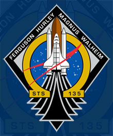 STS 135s patch