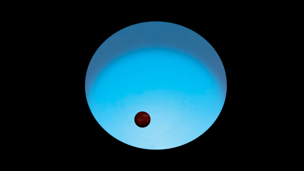 Illustration av WASP-189b