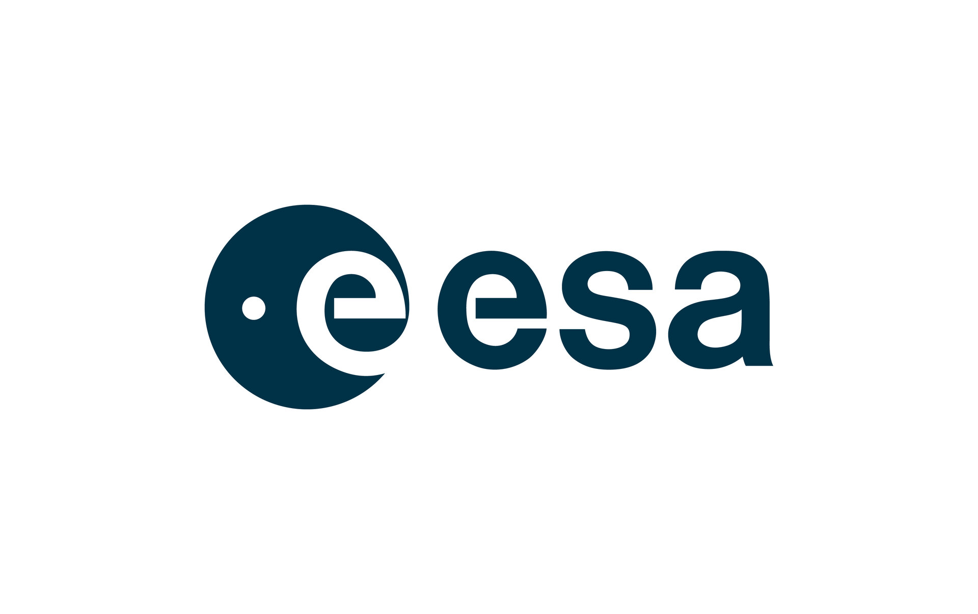 Logotyp med texten ESA