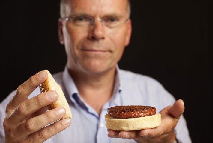 Odlad köttburgare