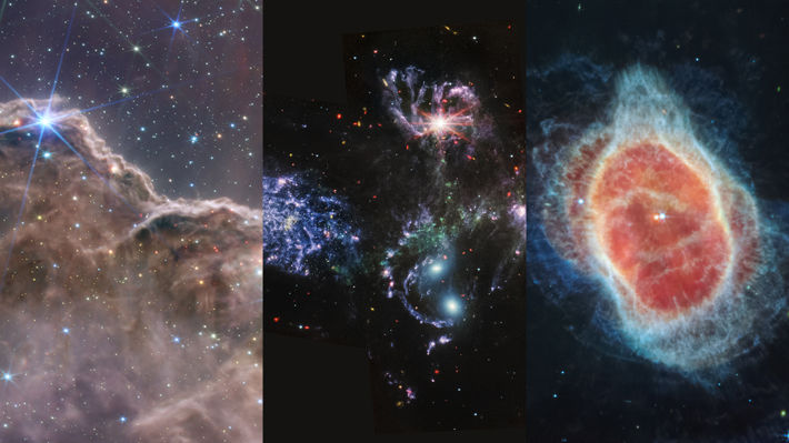 Carinanebulosan och galaxer