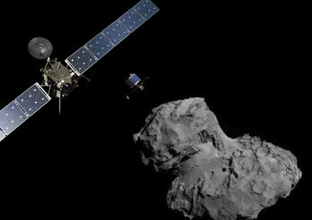 Rosetta och komet