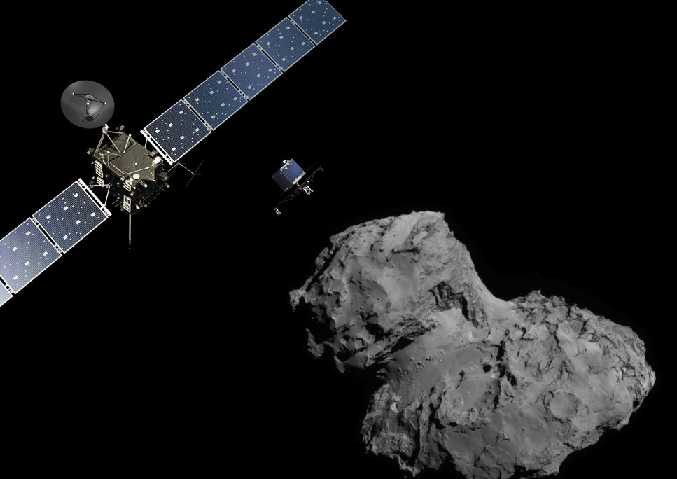 Rosetta och komet