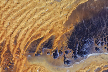 Sahara från satellit