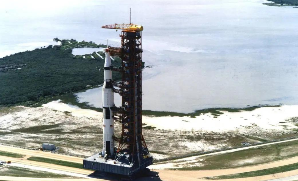 Den legendariska startplattan på Kennedy Space Center