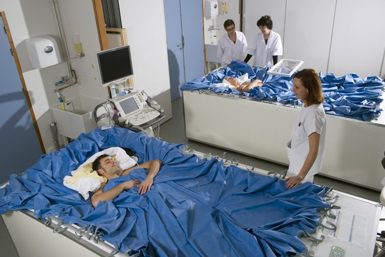 Simulerad viktlöshet visar hur kroppen påverkas i rymden